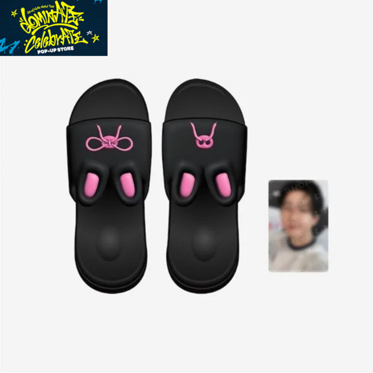 [PREORDER] STRAY KIDS (스트레이 키즈) - [DOMINATE : CELEBRATE] DWAEKKI SLIDES (BY CHANGBIN) - POP UP STORE MD