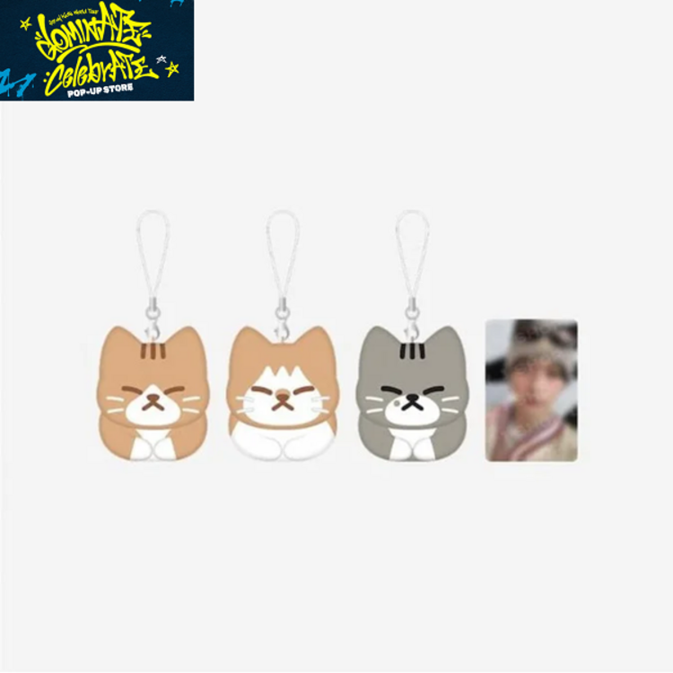 [PREORDER] STRAY KIDS (스트레이 키즈) - [DOMINATE : CELEBRATE] SOON-DOONG-DORI KEYRING SET (BY LEE KNOW) - POP UP STORE MD