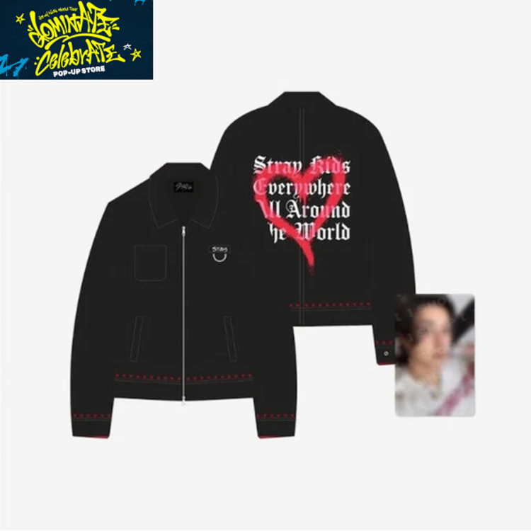 [PREORDER] STRAY KIDS (스트레이 키즈) - [DOMINATE : CELEBRATE] JACKET (BY BANGCHAN) - POP UP STORE MD
