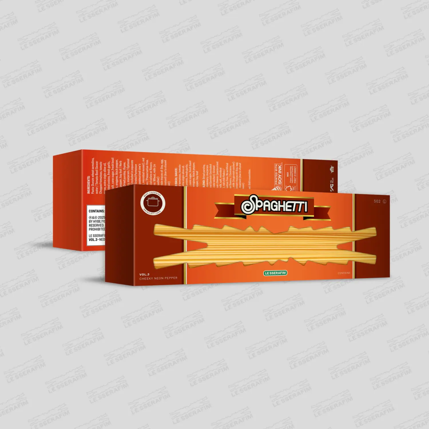 LE SSERAFIM (르세라핌) - SPAGHETTI - SINGLE ALBUM