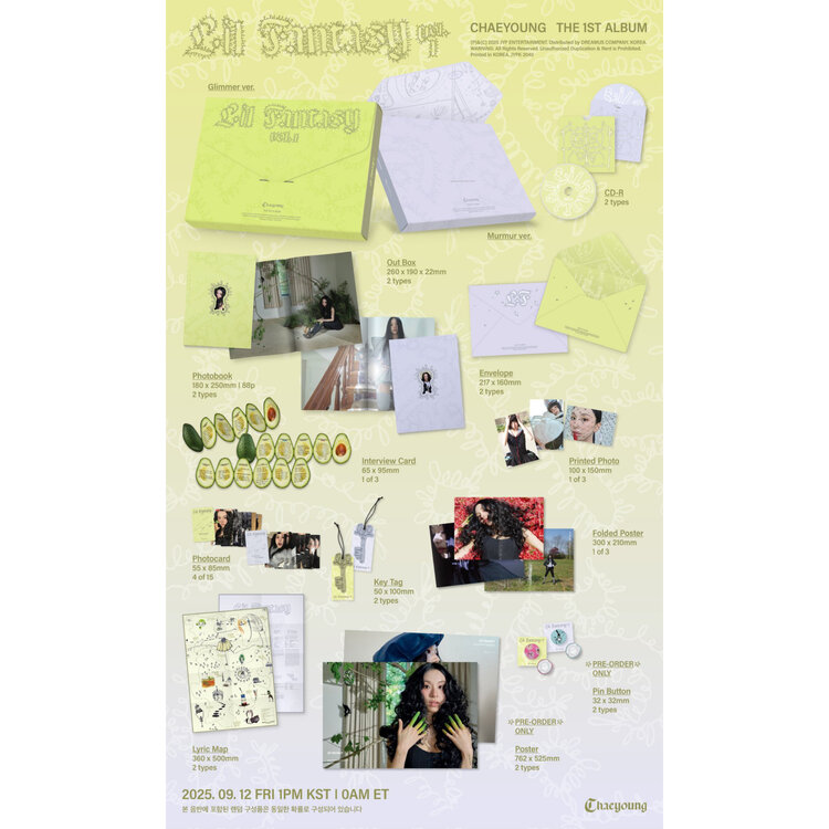 CHAEYOUNG (손채영) [TWICE] - LIL FANTASY VOL.1 - 1ST ALBUM