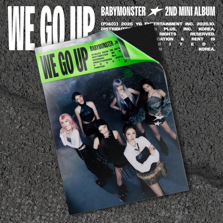BABYMONSTER (베몬) - WE GO UP - [WE VER.] - 2ND MINI ALBUM