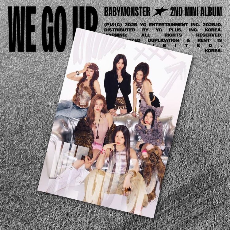 BABYMONSTER (베몬) - WE GO UP - [POSTCARD VER.] - 2ND MINI ALBUM