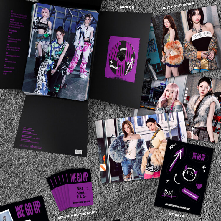 BABYMONSTER (베몬) - WE GO UP - [POSTCARD VER.] - 2ND MINI ALBUM