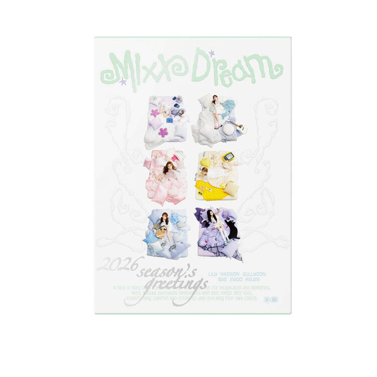 [PREORDER] NMIXX (엔믹스) - 2026 SEASON'S GREETINGS [MIXX DREAM] - [DESK CALENDAR] PACKAGE