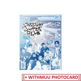 [PREORDER] STRAY KIDS (스트레이 키즈) - 2026 SEASON'S GREETINGS [STARLIGHT SUPPER CLUB] - [DESK CALENDAR] PACKAGE + [WITHMUU PHOTOCARD SET]