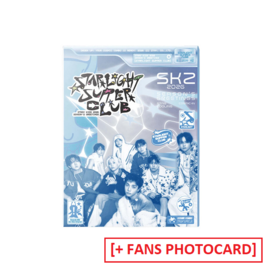 [PREORDER] STRAY KIDS (스트레이 키즈) - 2026 SEASON'S GREETINGS [STARLIGHT SUPPER CLUB] - [DESK CALENDAR] PACKAGE + [JYP FANS PHOTOCARD SET]