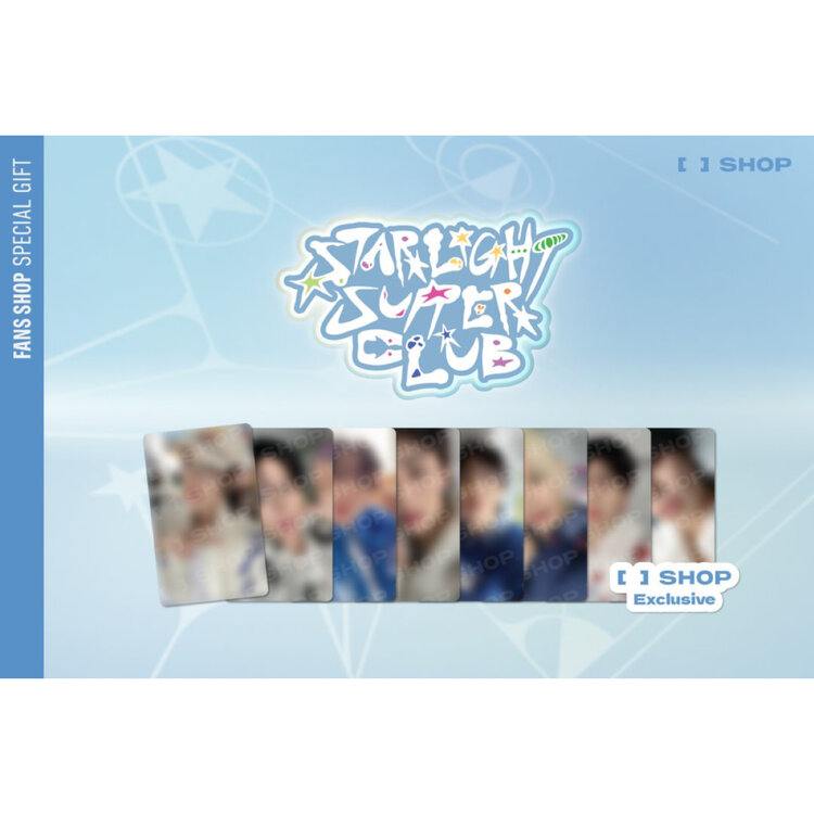 [PREORDER] STRAY KIDS (스트레이 키즈) - 2026 SEASON'S GREETINGS [STARLIGHT SUPPER CLUB] - [DESK CALENDAR] PACKAGE + [JYP FANS PHOTOCARD SET]