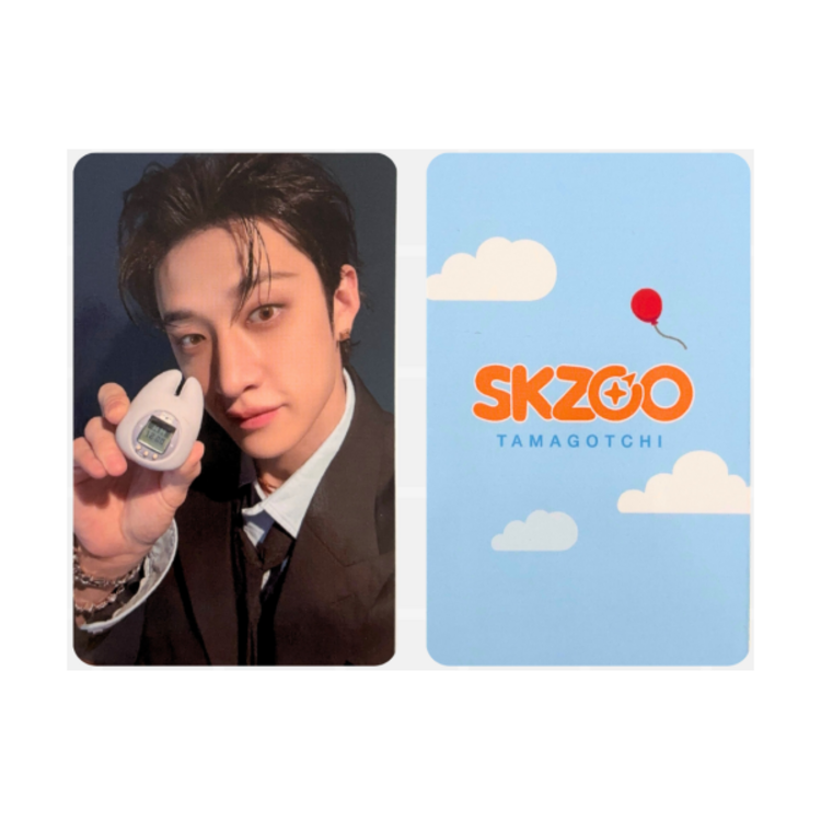 STRAY KIDS (스트레이 키즈) - OFFICIAL [SKZOO TAMAGOTCHI] POB PHOTOCARD