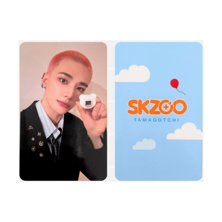 STRAY KIDS (스트레이 키즈) - OFFICIAL [SKZOO TAMAGOTCHI] POB PHOTOCARD