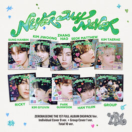 ZEROBASEONE (제로베이스원) - NEVER SAY NEVER - [DIGIPACK] - 1ST FULL ALBUM