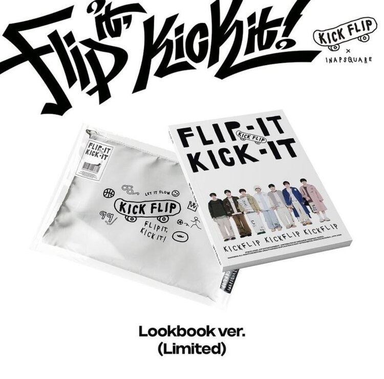 KICKFLIP (킥플립) - [FLIP IT, KICK IT!] - [LOOKBOOK / LIMITED] - 1ST MINI ALBUM