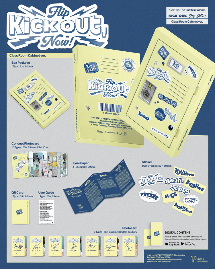 KICKFLIP (킥플립) - [KICK OUT, FLIP NOW!] - [PLATFORM] - 2ND MINI ALBUM