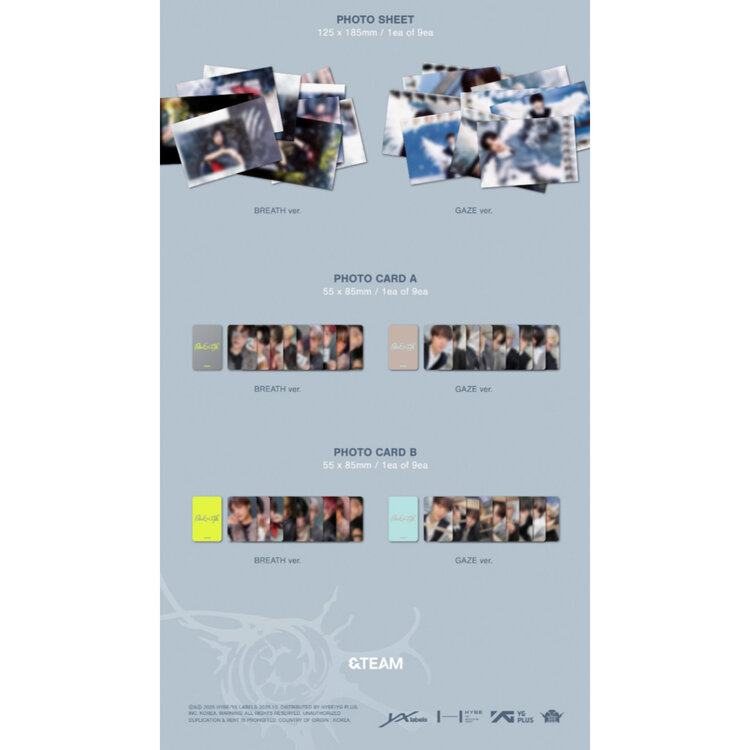 &TEAM (앤팀) - BACK TO LIFE - 1ST MINI ALBUM (KOREAN)