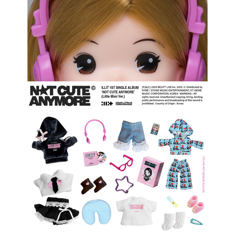 ILLIT (아일릿) - NOT CUTE ANYMORE - [LITTLE MIMI VER.] -  1ST SINGLE ALBUM