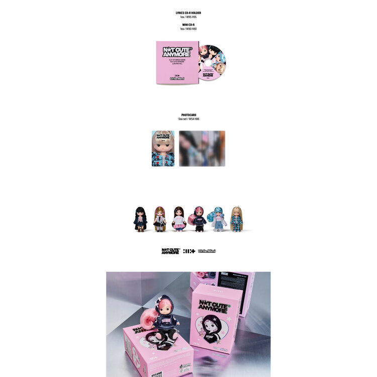 ILLIT (아일릿) - NOT CUTE ANYMORE - [LITTLE MIMI VER.] -  1ST SINGLE ALBUM