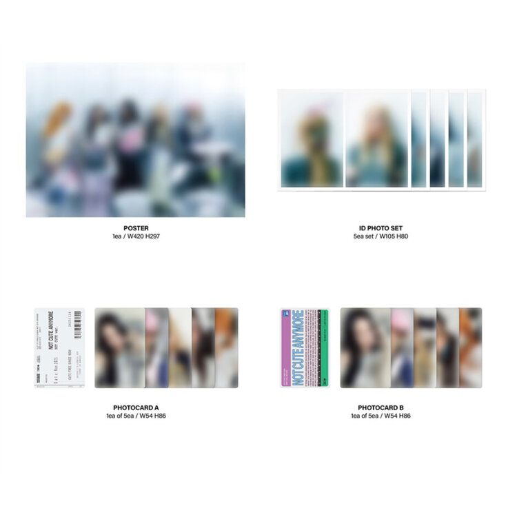 ILLIT (아일릿) - NOT CUTE ANYMORE -  1ST SINGLE ALBUM