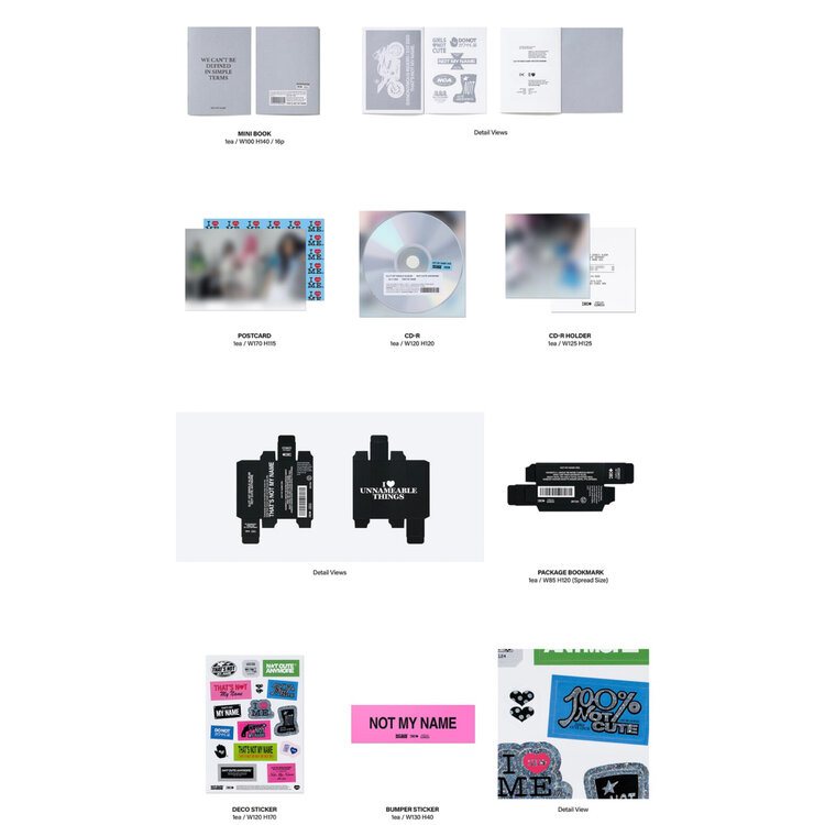 ILLIT (아일릿) - NOT CUTE ANYMORE -  1ST SINGLE ALBUM