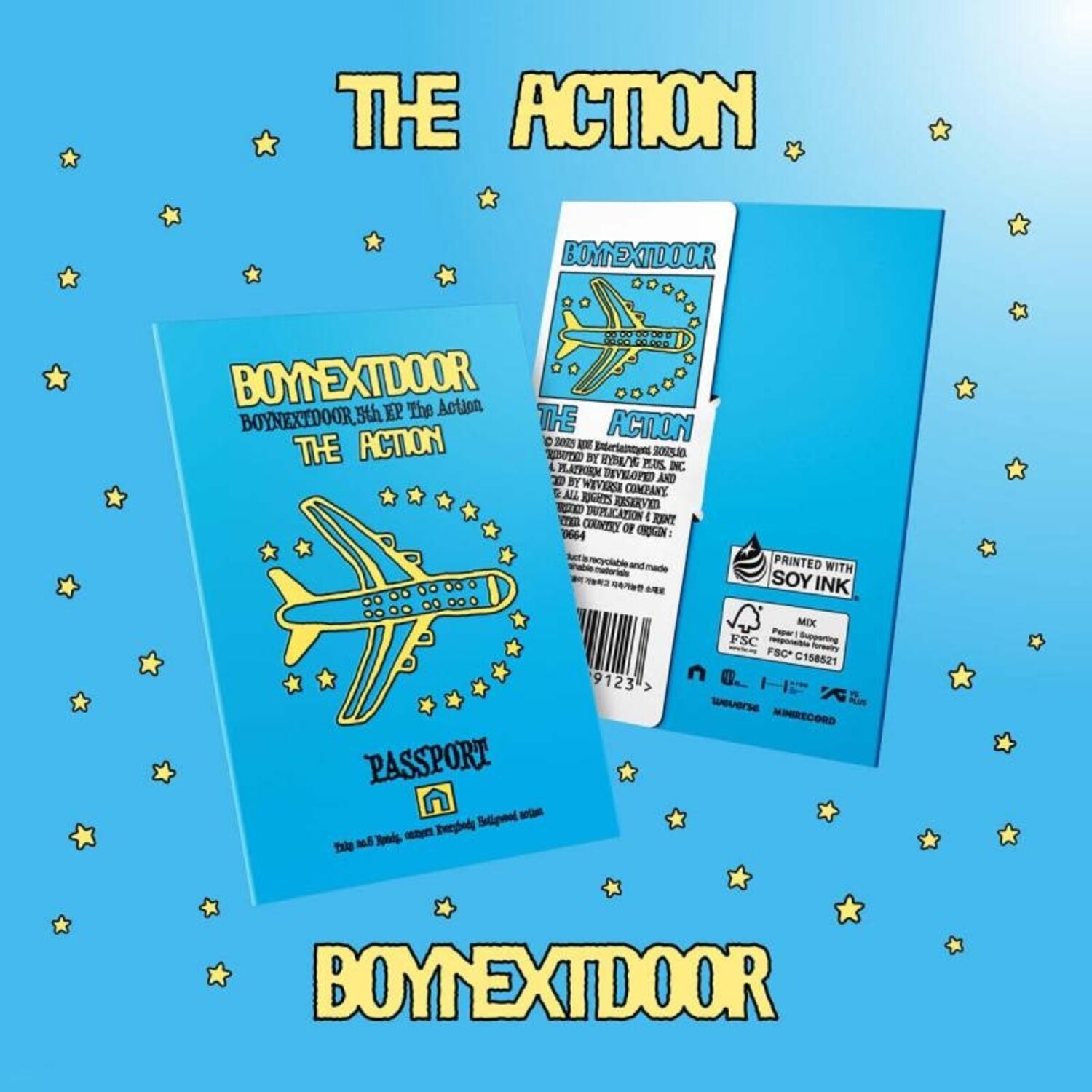BOYNEXTDOOR (보이넥스트도어) - THE ACTION - 5TH EP ALBUM [WEVERSE