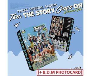 TWICE - TEN : THE STORY GOES ON - SPECIAL ALBUM + BDM PHOTOCARD