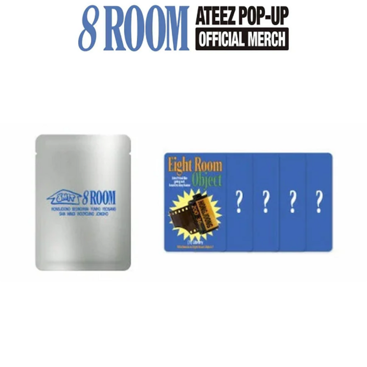 [PREORDER] ATEEZ (에이티즈) - [POP-UP "8ROOM"] RANDOM PHOTOCARD PACK B - OFFICIAL MD