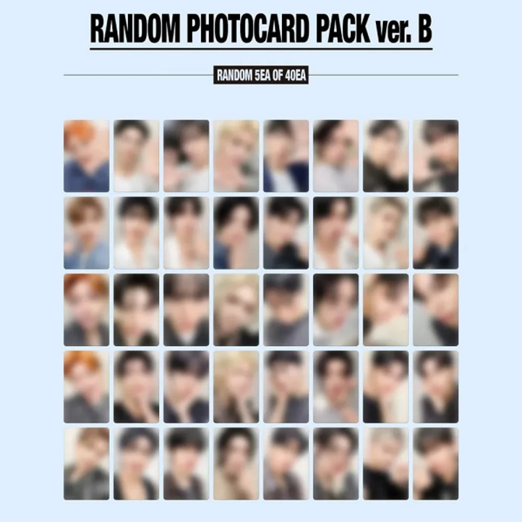 [PREORDER] ATEEZ (에이티즈) - [POP-UP "8ROOM"] RANDOM PHOTOCARD PACK B - OFFICIAL MD