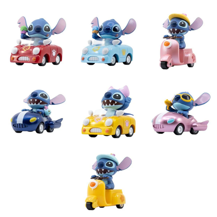 YUME - STITCH [ZOOM HERO PULLBACK VEHICLES] - BLINDBOX MINI FIGURE