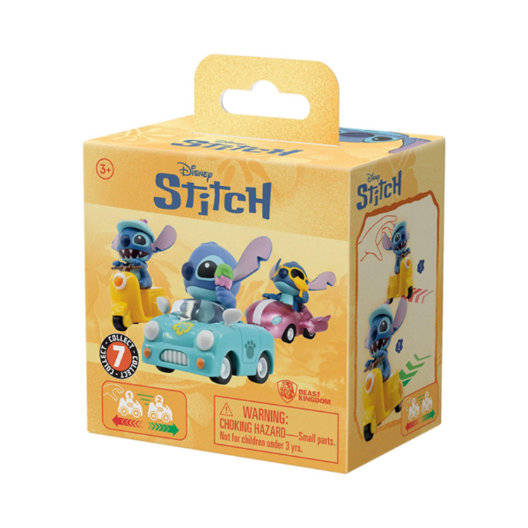 YUME - STITCH [ZOOM HERO PULLBACK VEHICLES] - BLINDBOX MINI FIGURE
