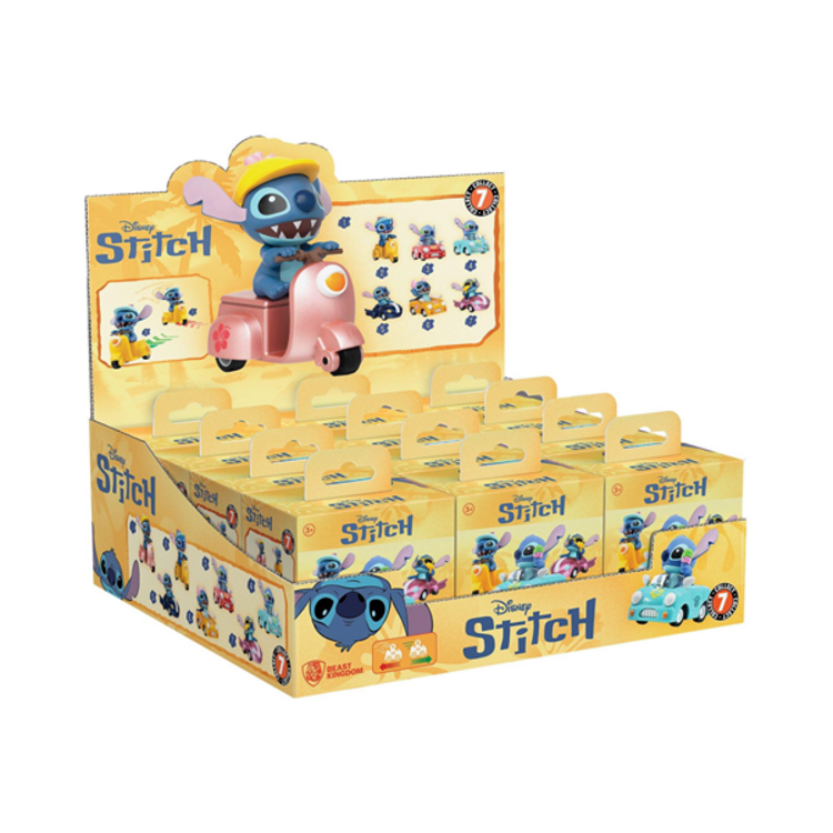 YUME - STITCH [ZOOM HERO PULLBACK VEHICLES] - BLINDBOX MINI FIGURE