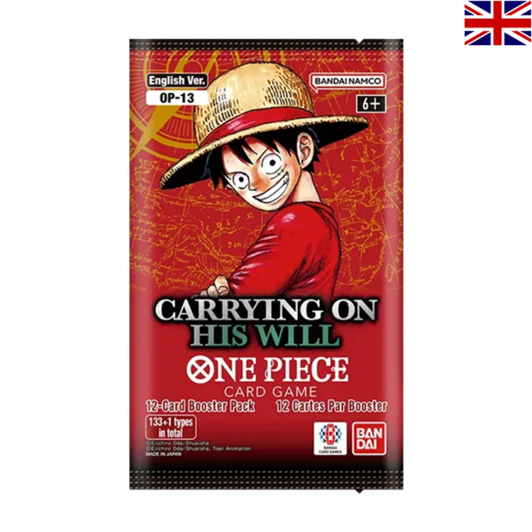 BANDAI ONE PIECE TCG - BOOSTER [OP13] "CARRYING ON HIS WILL" - ENGLISH EDITION