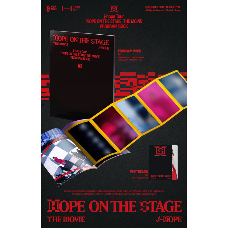 J-HOPE (제이홉) [BTS] - [HOPE ON THE STAGE THE MOVIE] - PROGRAM BOOK