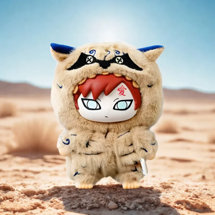 TOP TOY -  NARUTO SHIPPUDEN [BEAST PARTY SERIES] - PLUSH KEYCHAIN BLINDBOX