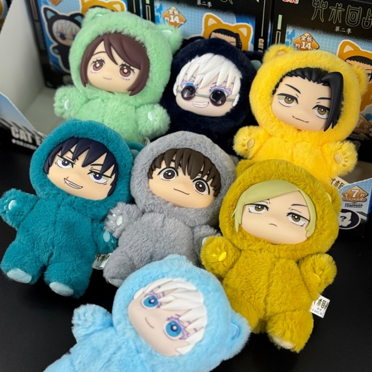 EAKI -  JUJUTSU KAISEN [CAT EAR PLUSHIE] - BLINDBOX