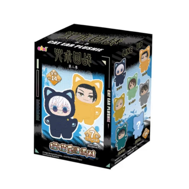 TOP TOY -  JUJUTSU KAISEN [CAT EAR PLUSHIE] - BLINDBOX