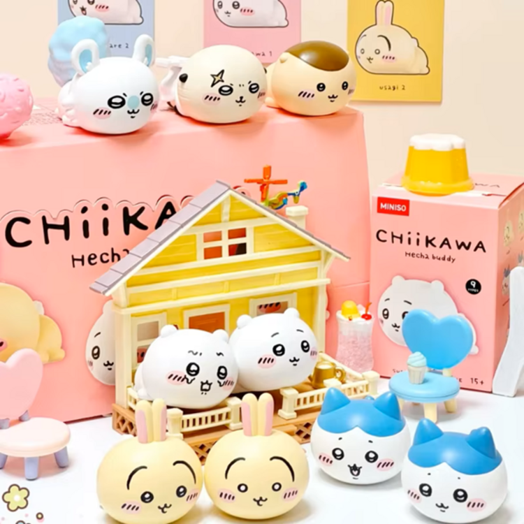 MINISO - CHIIKAWA [HECHA BUDDY] - BLINDBOX DECORATIVE FIGURE