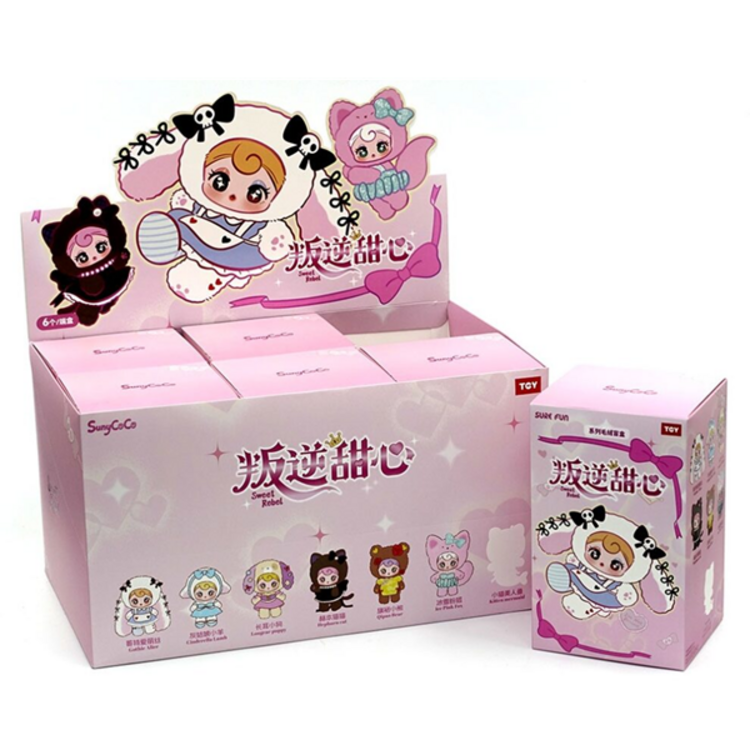 HI TOY - SUNYCOCO [SWEET REBEL SERIES] - PLUSH DOLL KEYCHAIN BLINDBOX