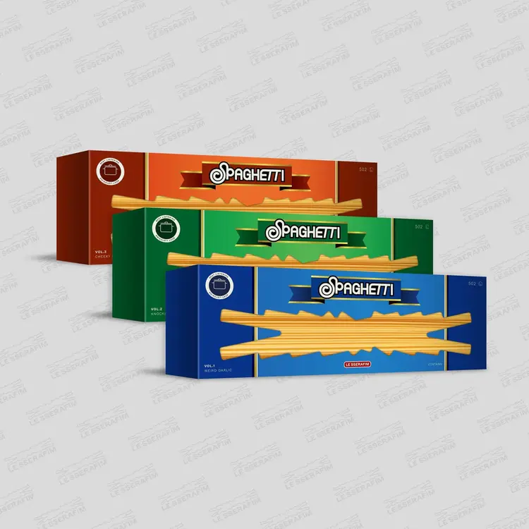 LE SSERAFIM (르세라핌) - SPAGHETTI - SINGLE ALBUM