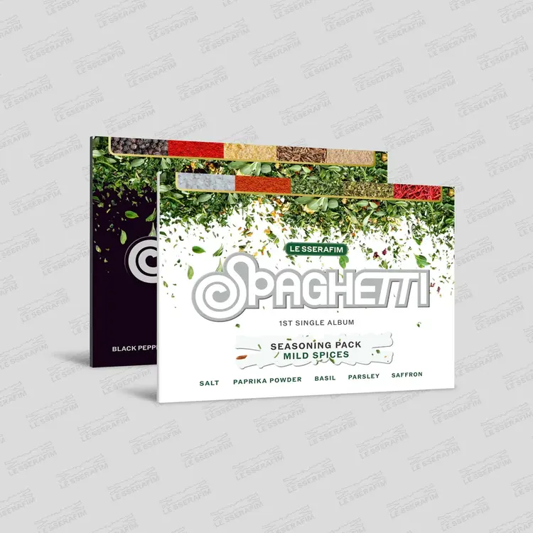 LE SSERAFIM (르세라핌) - SPAGHETTI - [WEVERSE ALBUM] - SINGLE ALBUM