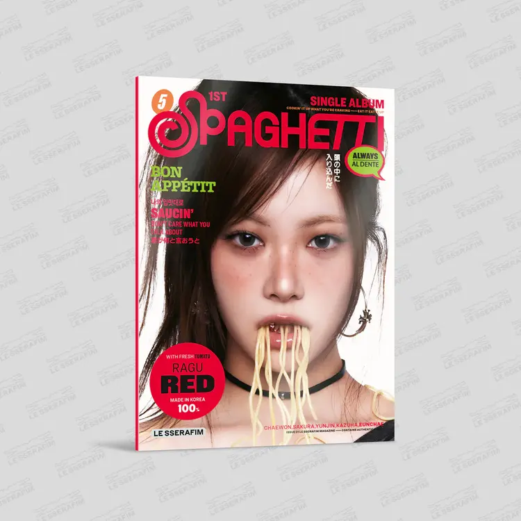 LE SSERAFIM (르세라핌) - SPAGHETTI - [COMPACT VER.] - SINGLE ALBUM