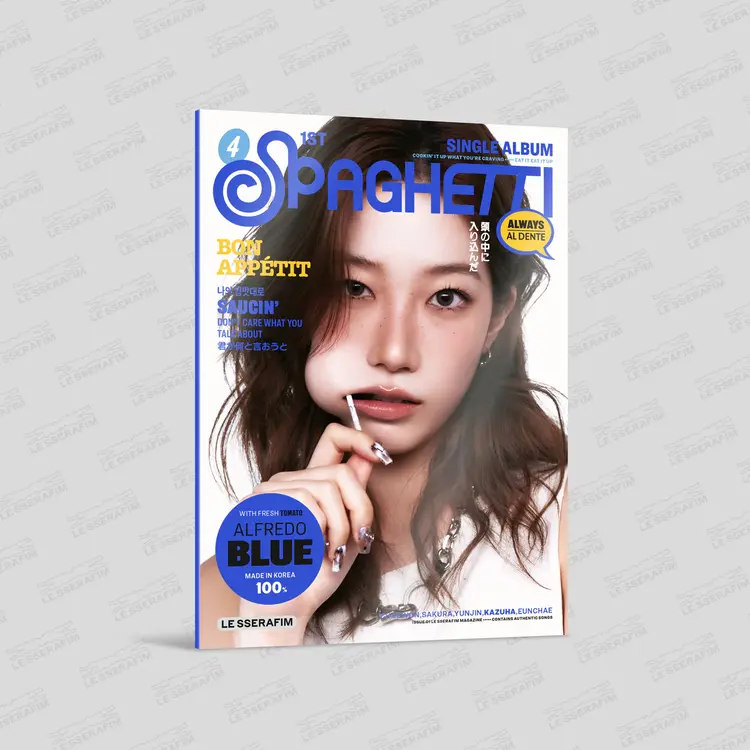 LE SSERAFIM (르세라핌) - SPAGHETTI - [COMPACT VER.] - SINGLE ALBUM