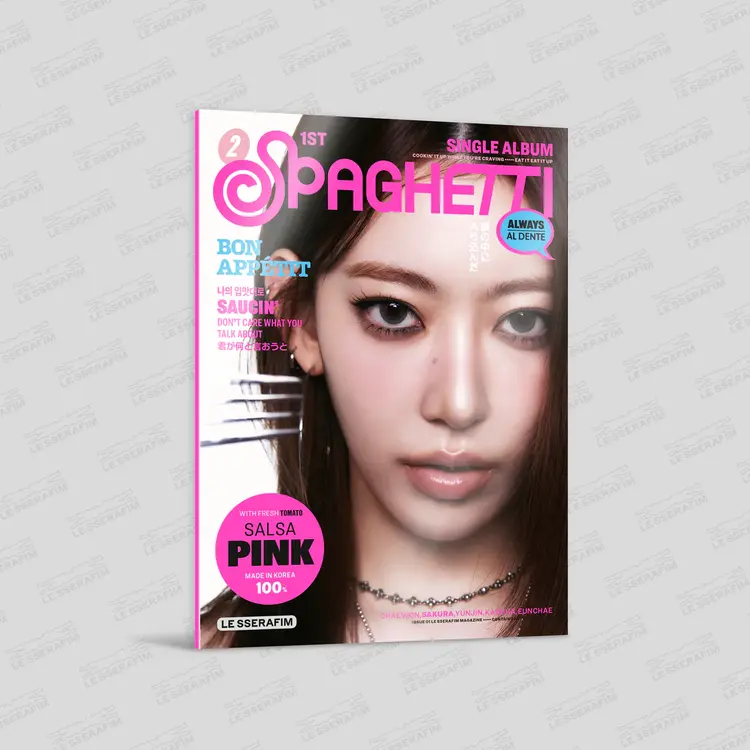 LE SSERAFIM (르세라핌) - SPAGHETTI - [COMPACT VER.] - SINGLE ALBUM