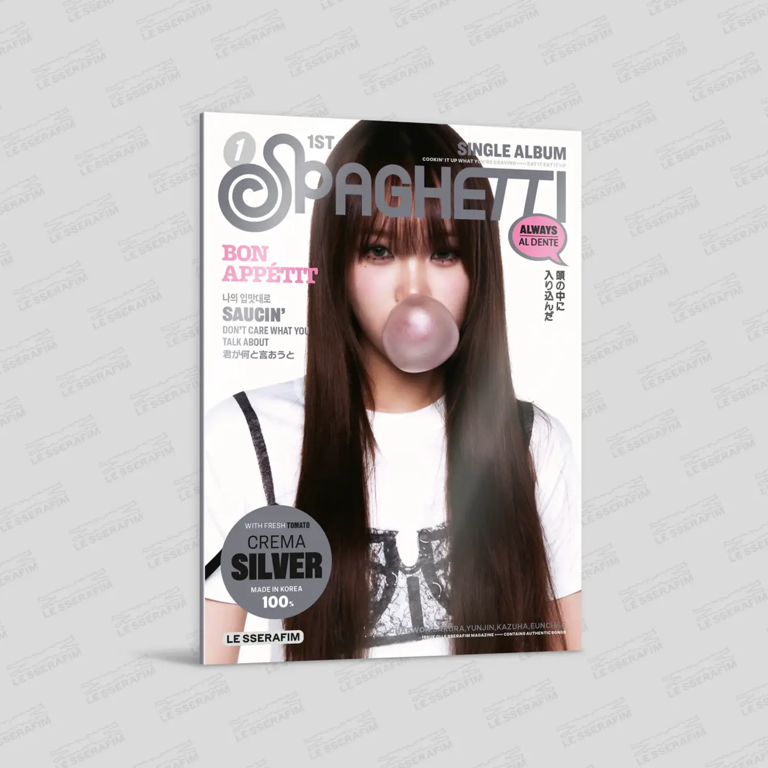 LE SSERAFIM (르세라핌) - SPAGHETTI - [COMPACT VER.] - SINGLE ALBUM