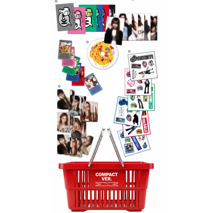 LE SSERAFIM (르세라핌) - SPAGHETTI - [COMPACT VER.] - SINGLE ALBUM