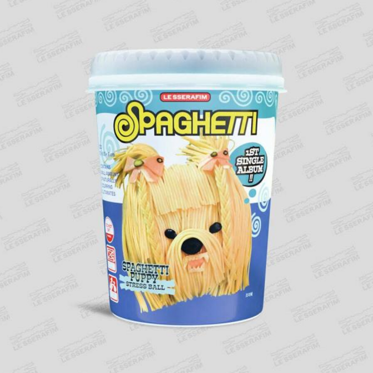 LE SSERAFIM (르세라핌) - SPAGHETTI - [STRESS BALL VER.] - SINGLE ALBUM