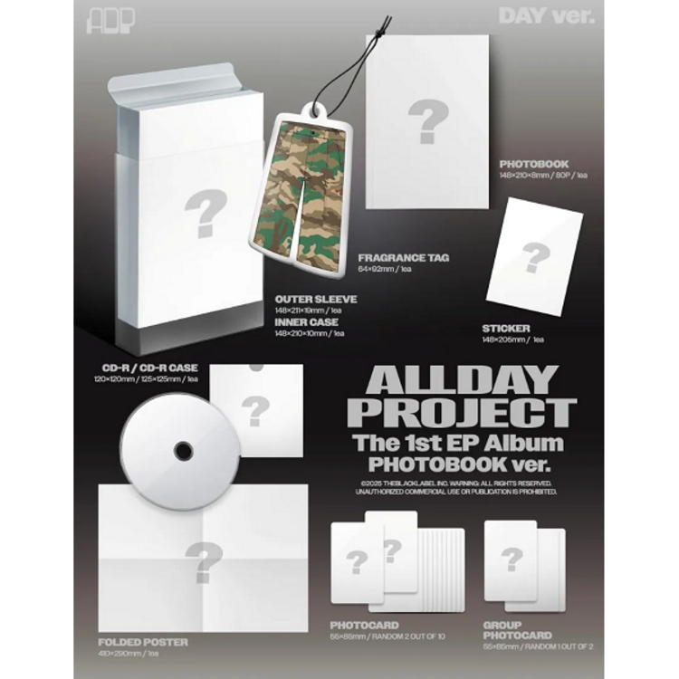 ALLDAY PROJECT (올데이 프로젝트) - THE 1ST EP ALBUM [PHOTOBOOK VER.]