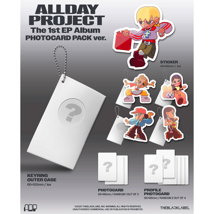 ALLDAY PROJECT (올데이 프로젝트) - THE 1ST EP ALBUM [PHOTOCARD PACK VER.]
