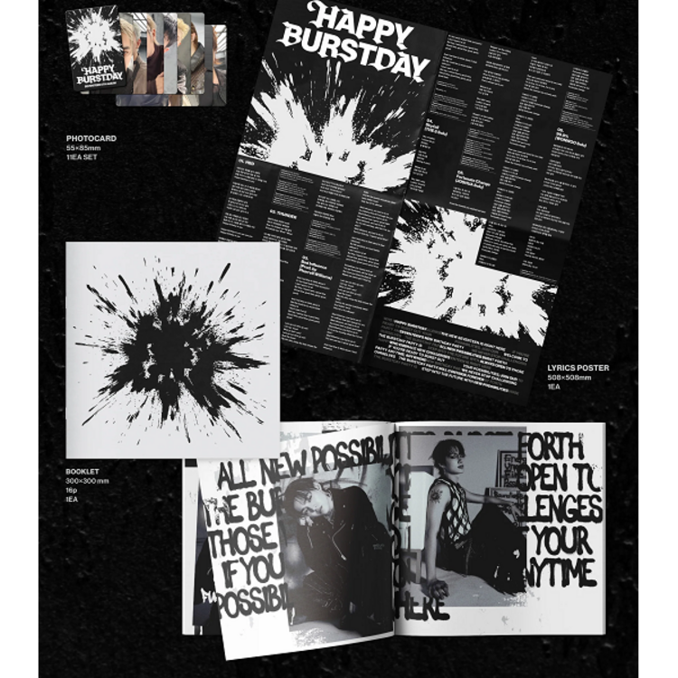 SEVENTEEN (세븐틴) - HAPPY BURSTDAY - 5TH ALBUM (LP)