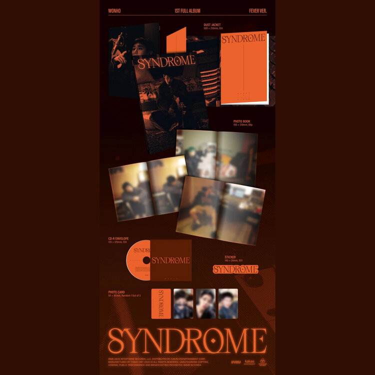 WONHO (원호) - SYNDROME - 1ST FULL ALBUM