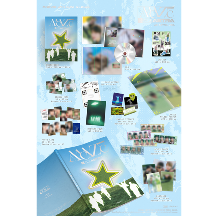 ONEWE (원위) - MAZE : AD ASTRA - [ASTRA VER.] - 4TH MINI ALBUM
