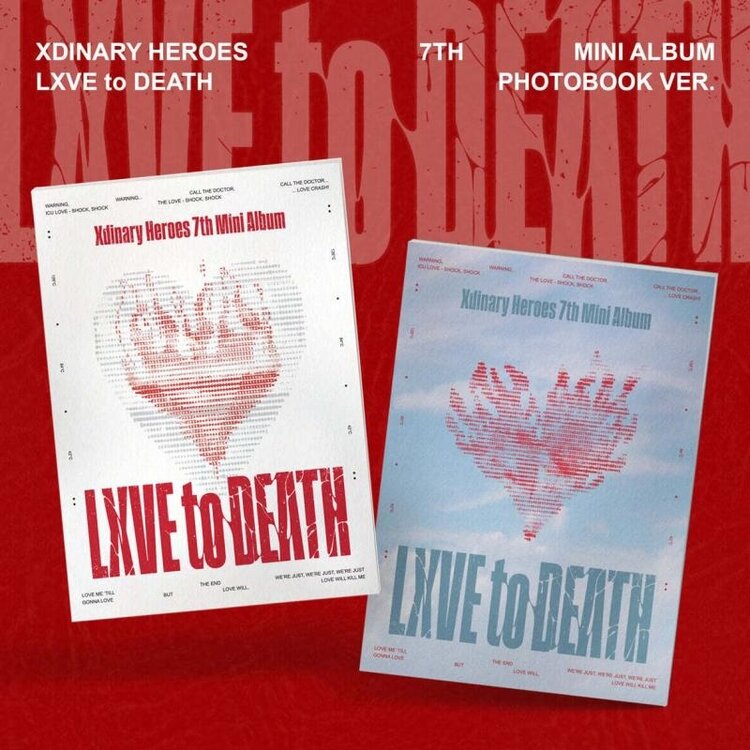 XDINARY HEROES (엑스디너리 히어로즈) - LXVE TO DEATH - [PHOTOBOOK VER.] - 7TH MINI ALBUM